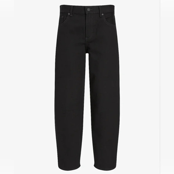 High Waisted Black Balloon Leg Jeans - Picture 1 of 6